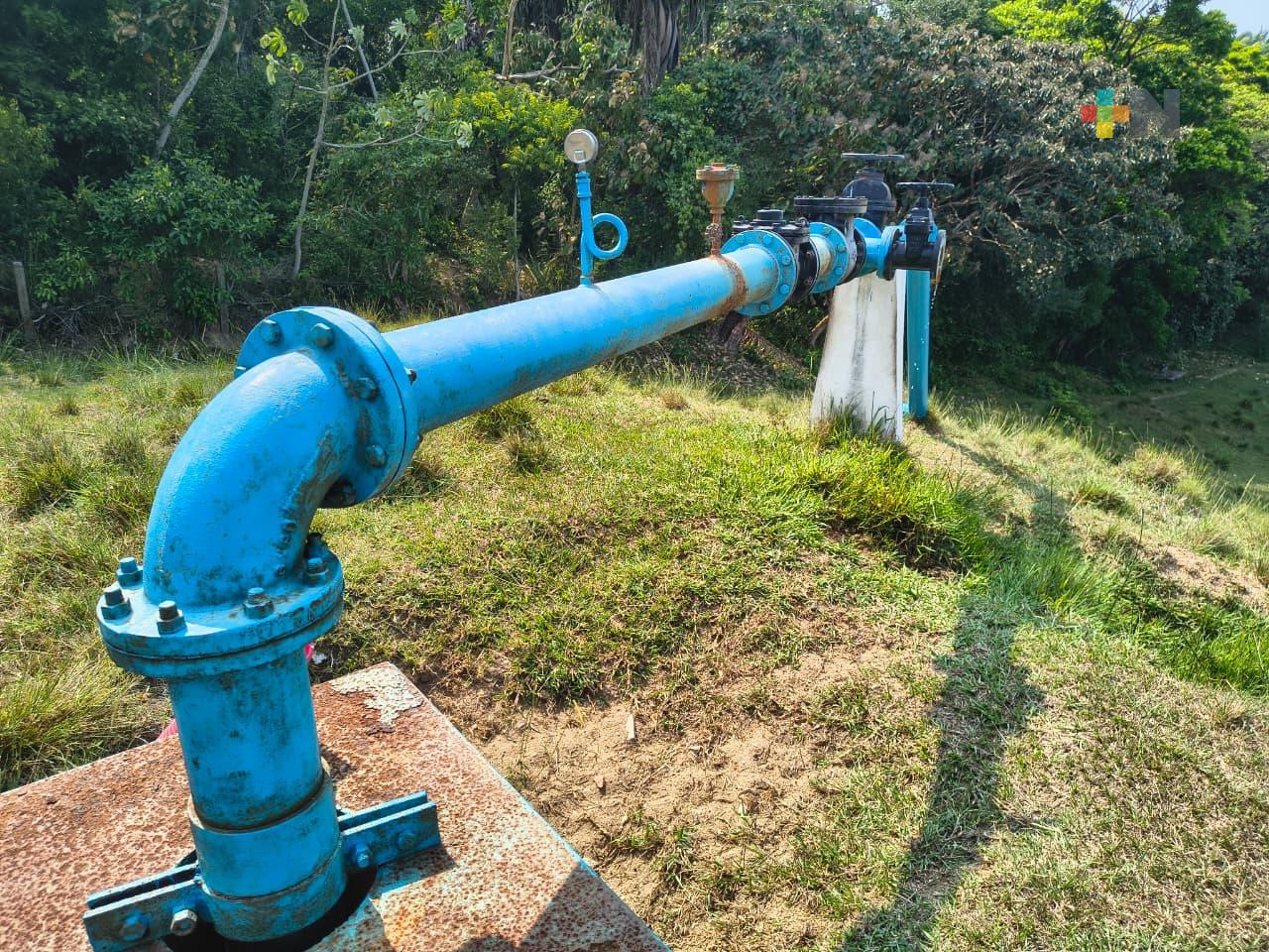 CMAS refuerza suministro de agua con rehabilitación de pozos en Coatzacoalcos