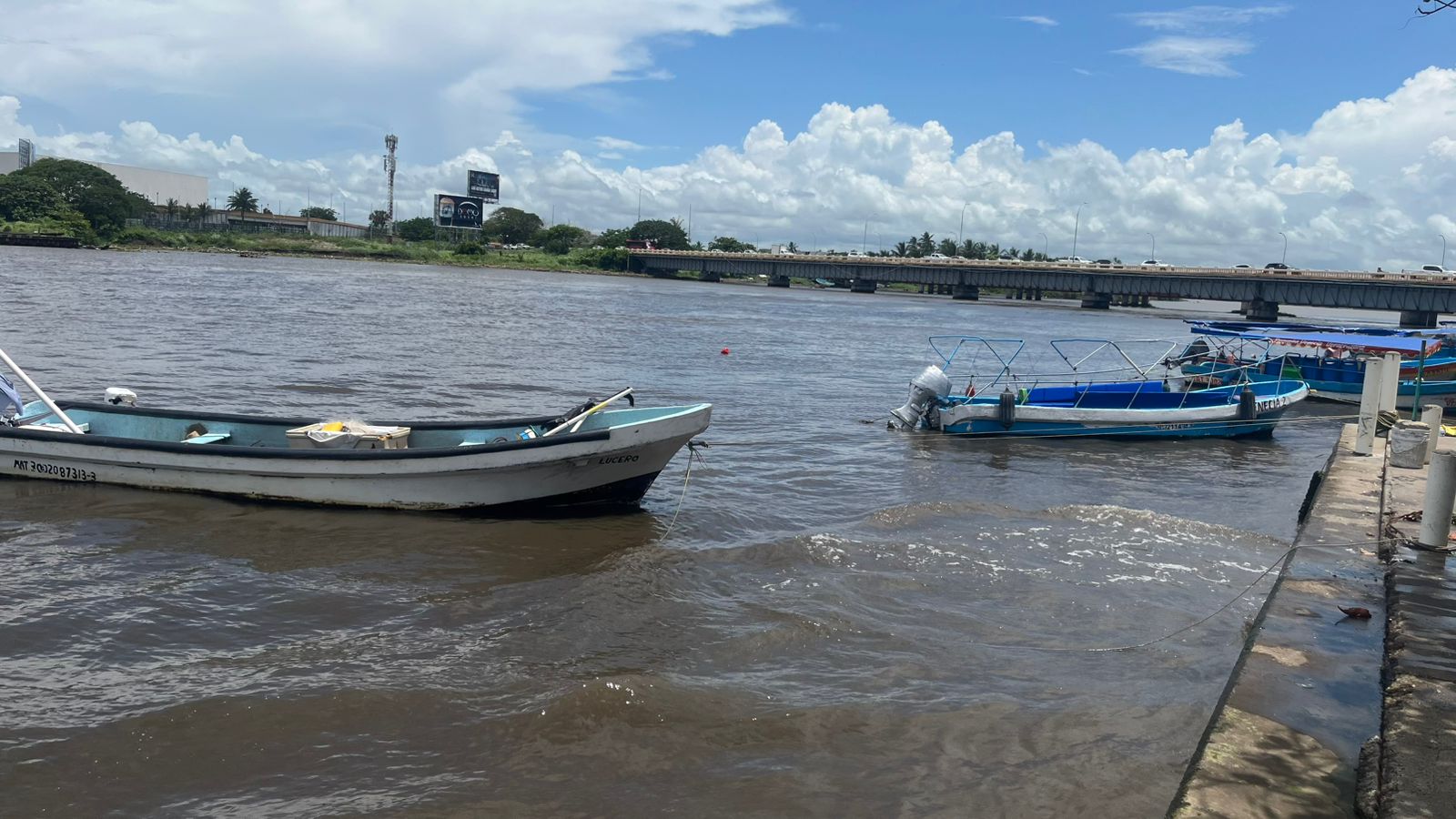 Se frena pesca en río Jamapa por la basura que arrastró la lluvia