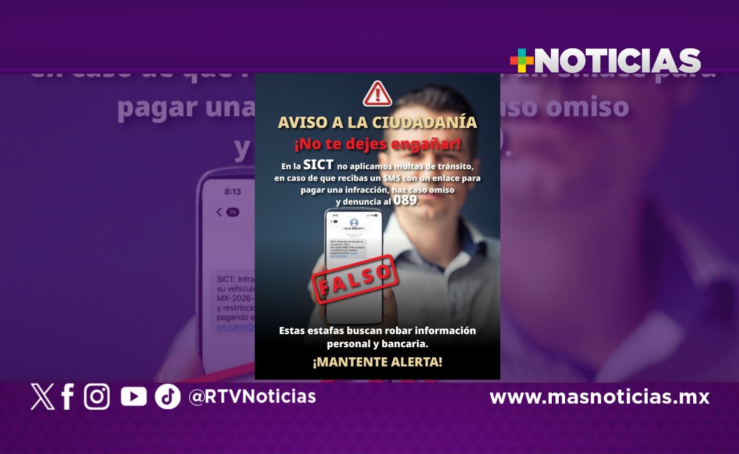 La SICT no está facultada para emitir multas, aclara
