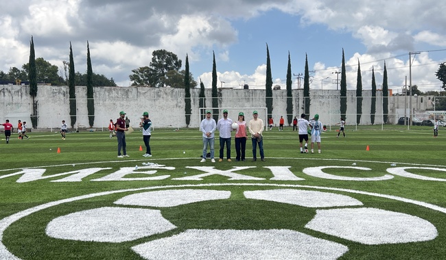Sigue la entrega de canchas del Mundial Social 2026