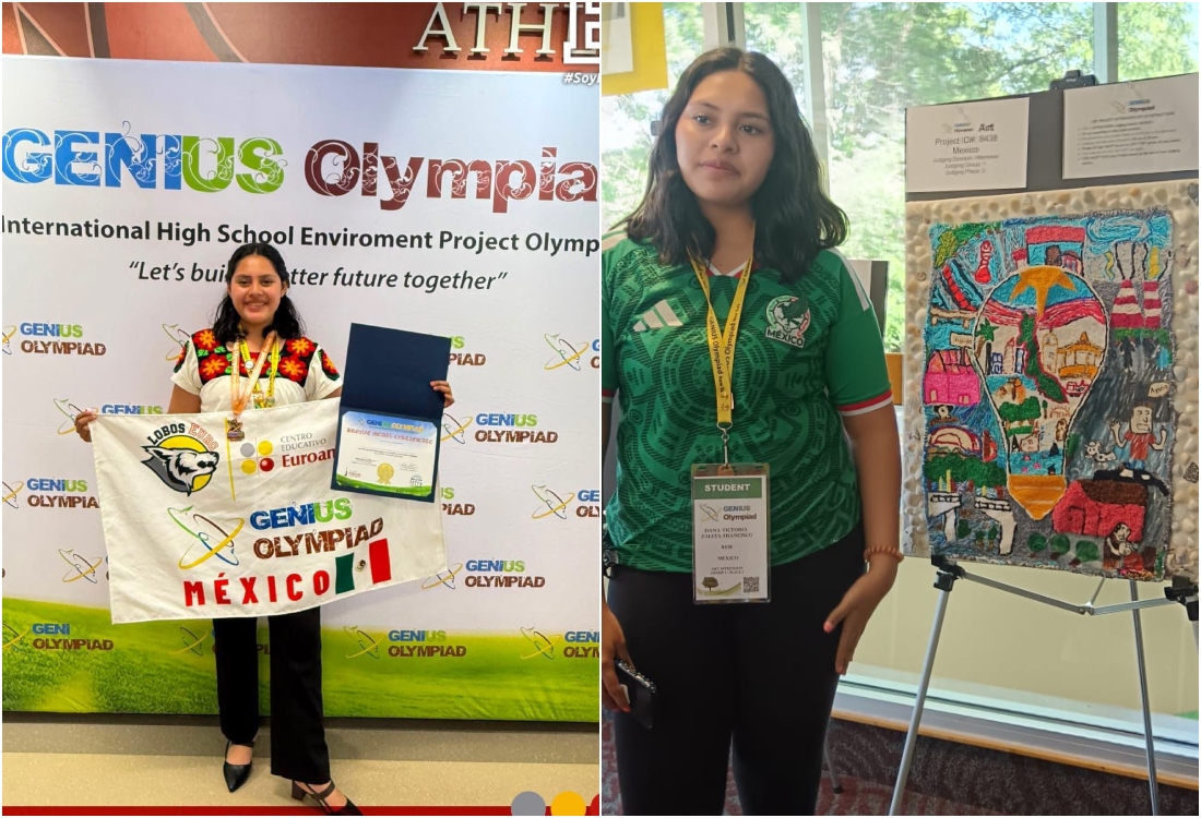 Destaca Veracruz al ganar medalla de bronce en Genius Olympiad 2026 en Nueva York