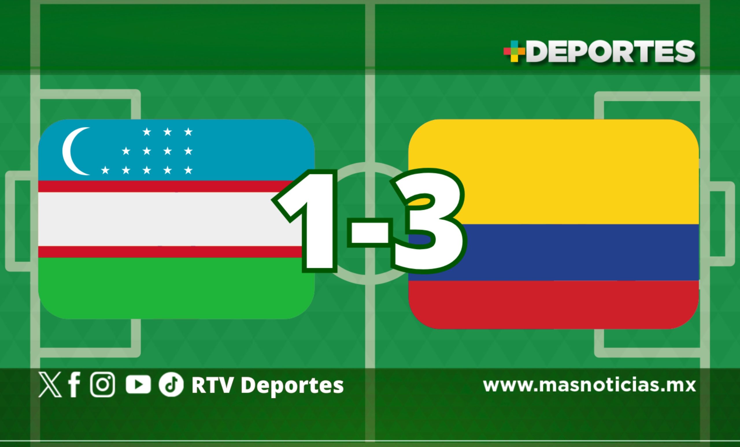 Colombia triunfa en su presentación