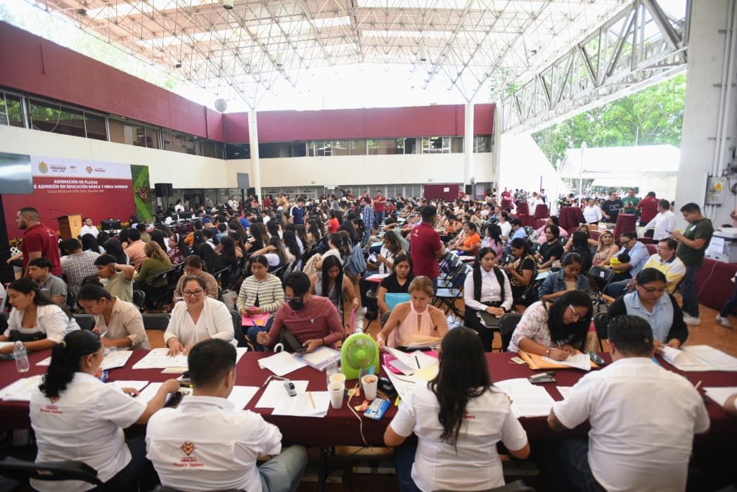 Asigna SEV 400 plazas definitivas en educación básica y media superior