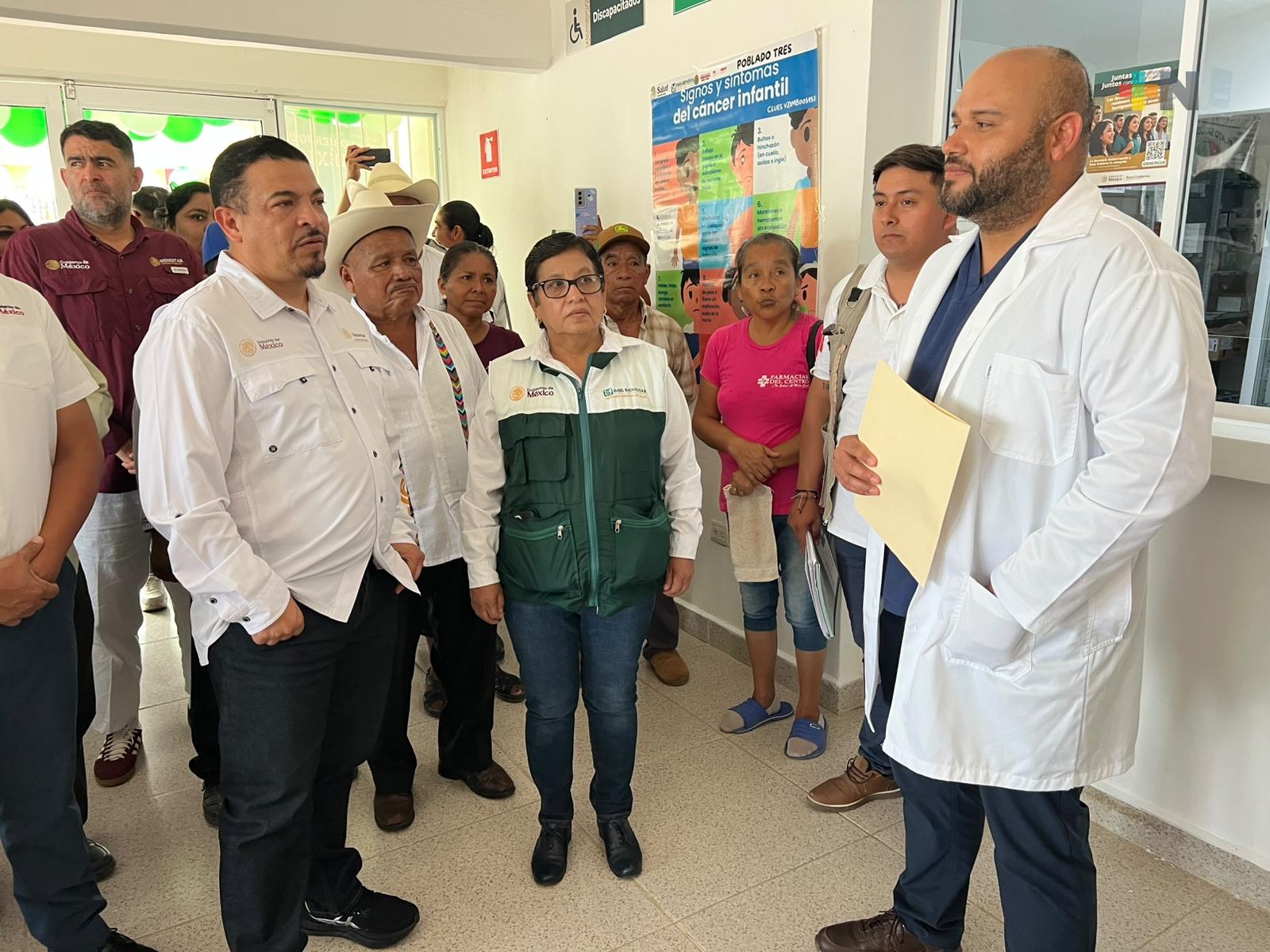 Inauguran Unidad de Salud IMSS-Bienestar en Poblado Tres