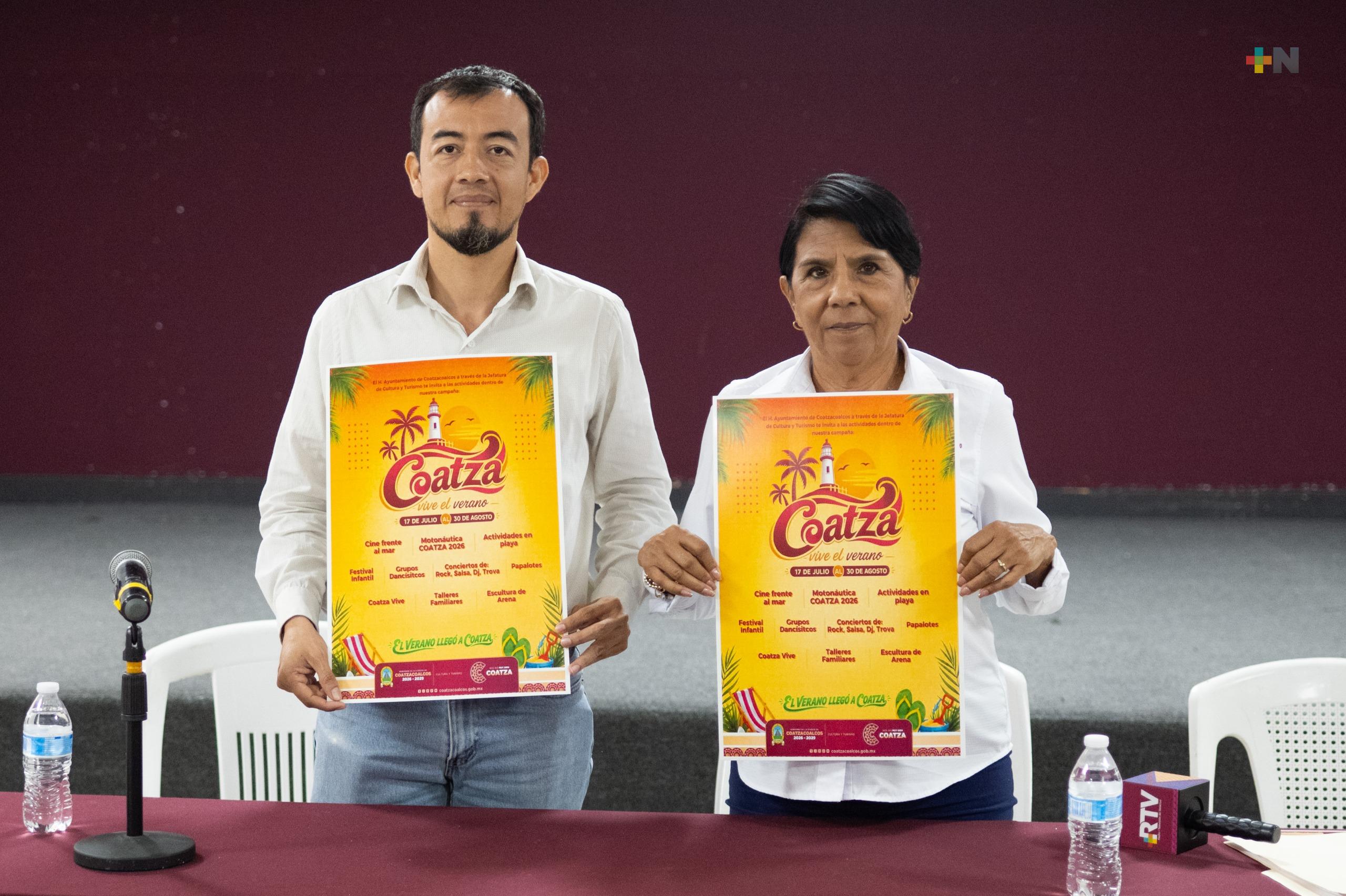 Anuncian actividades gratuitas para el verano en Coatzacoalcos