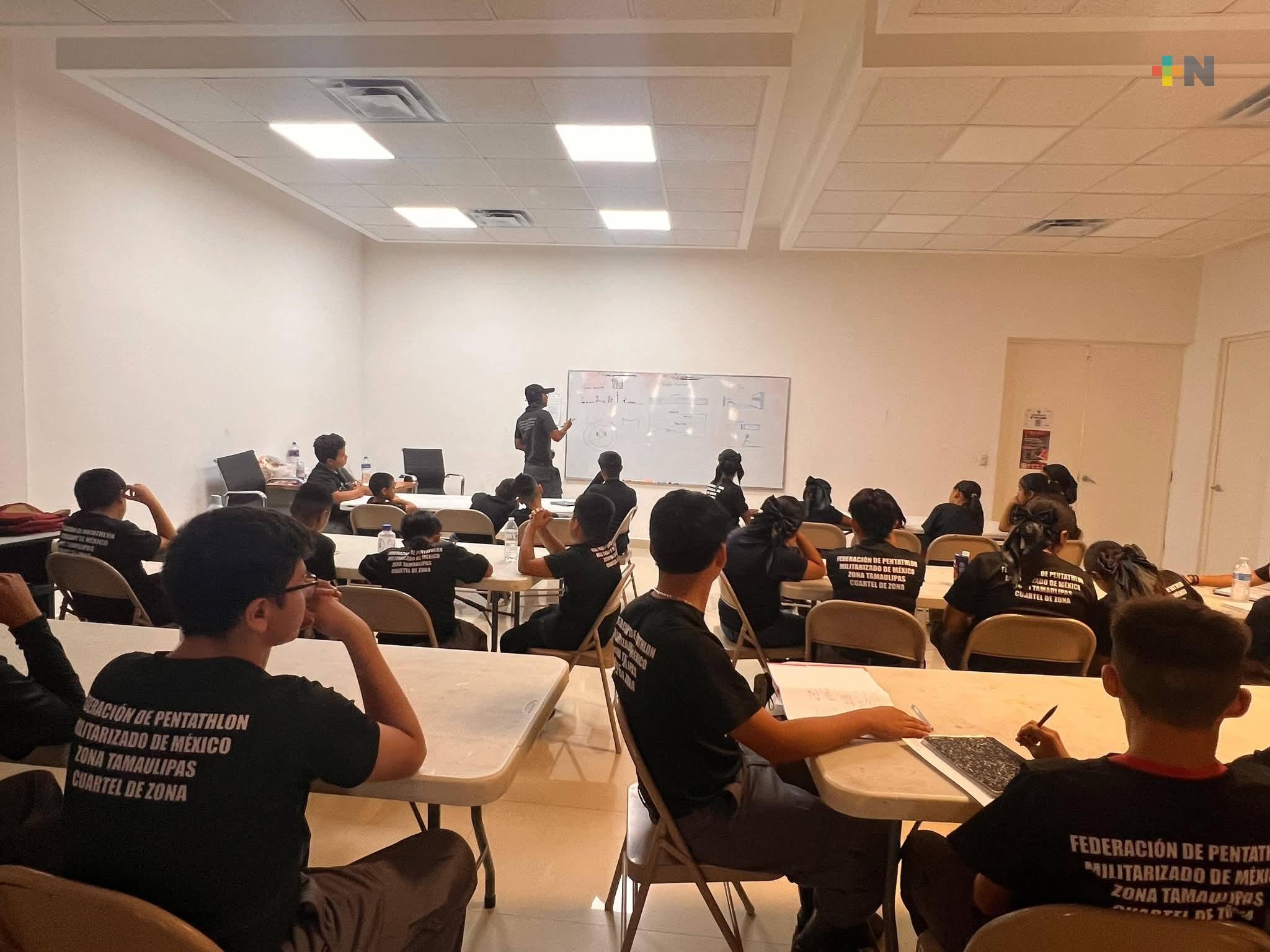 Pentathlón Militarizado en la capital veracruzana