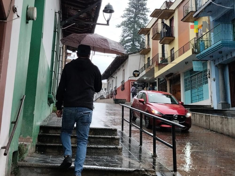 Disminuyen lluvias en Veracruz, se mantienen en regiones montañosas por la tarde y noche