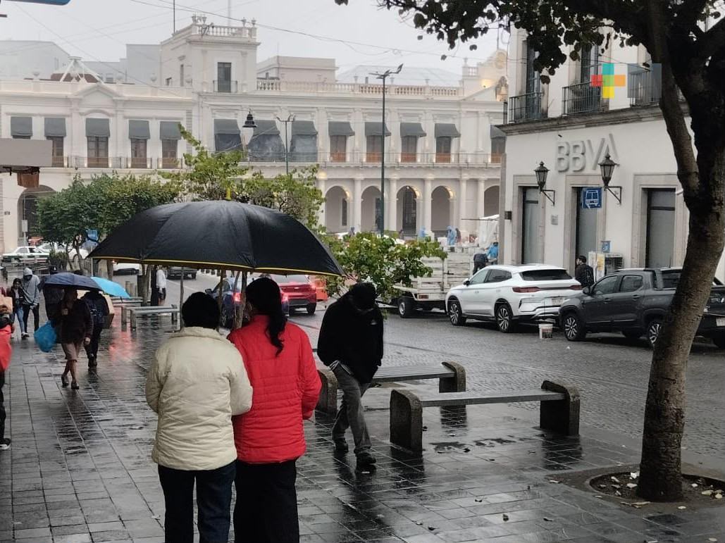 Persisten las condiciones para lluvias en el estado de Veracruz
