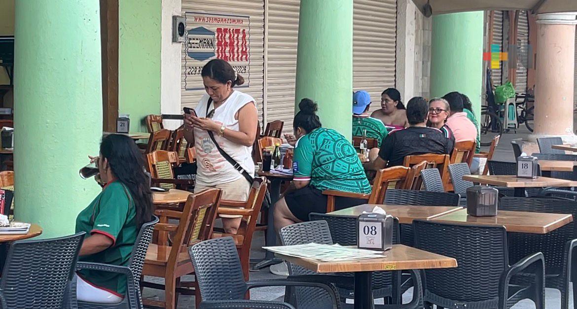 Aumenta el ambiente futbolero en Veracruz