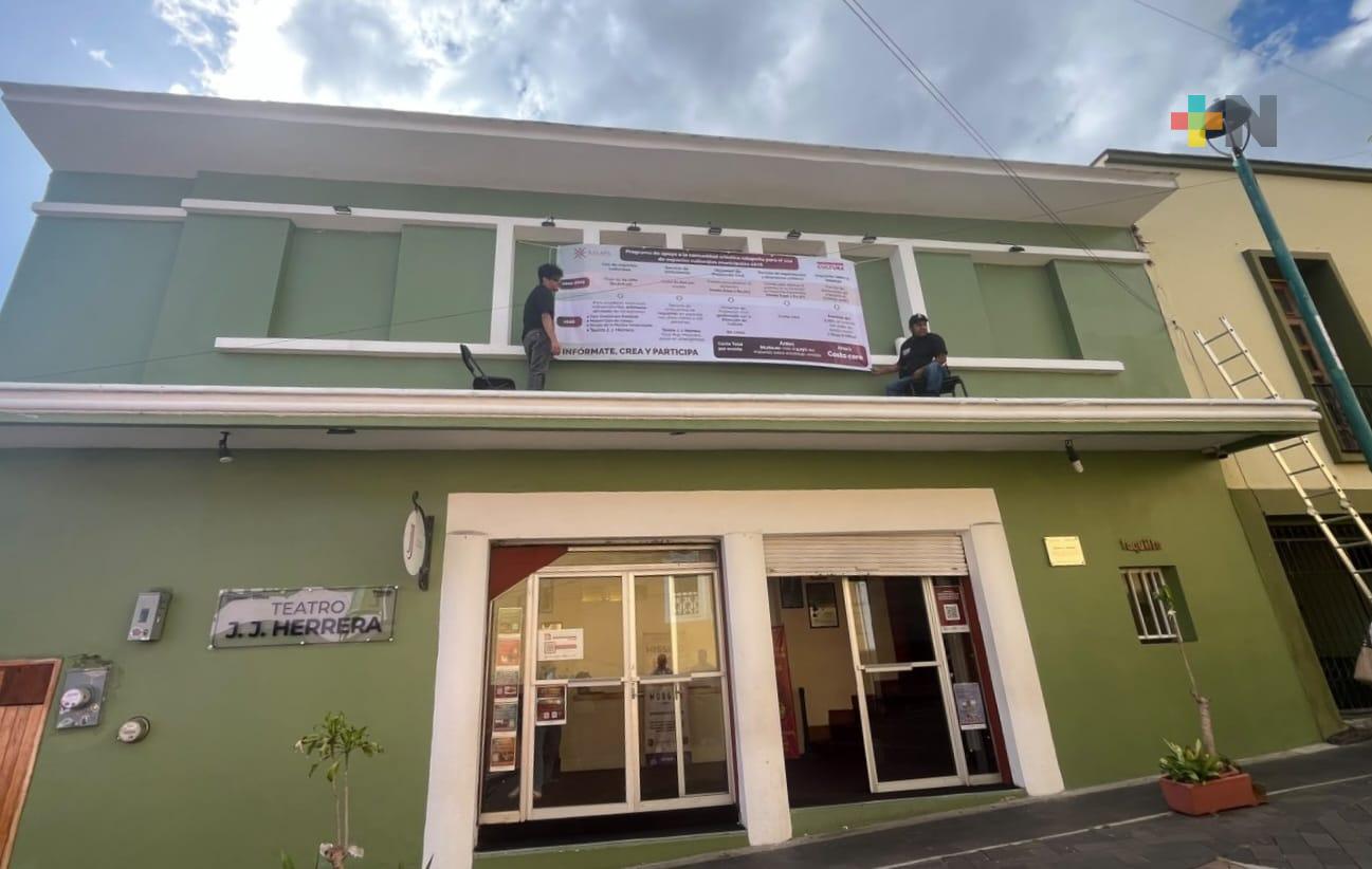 Artistas podrán usar gratis recintos culturales de Xalapa