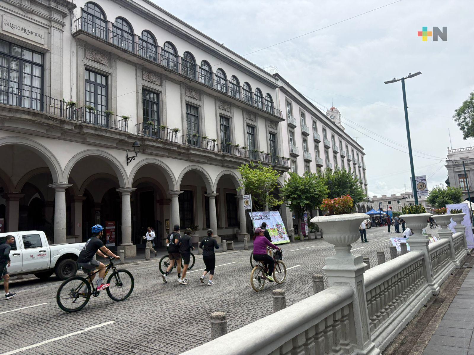 En Xalapa realizan primera ruta recreativa