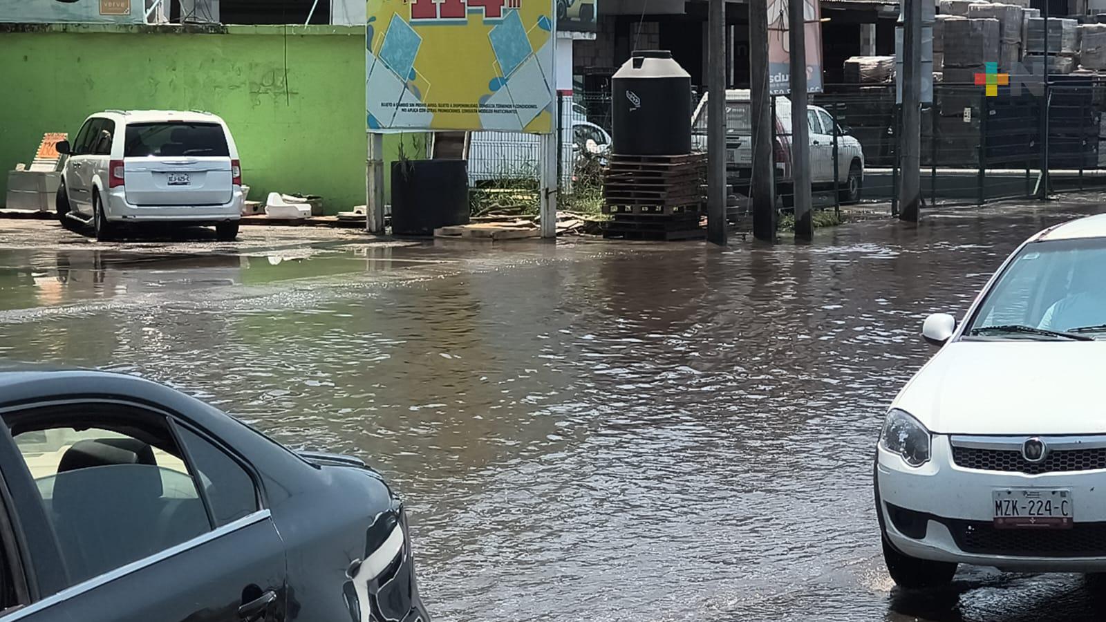 Atiende PC municipal afectaciones registradas por lluvias en el municipio de Veracruz