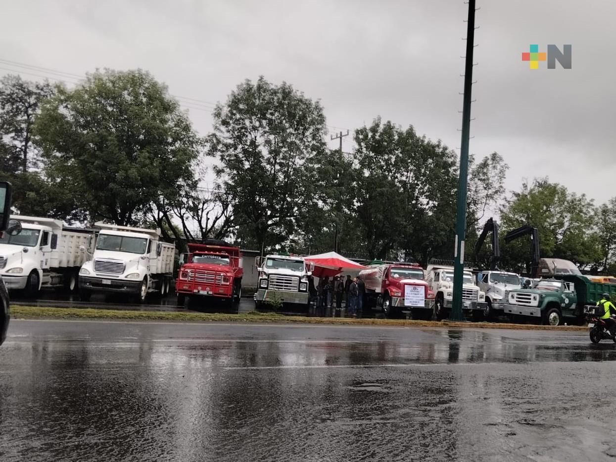 Gobierno federal mantiene diálogo con AMOTAC; desisten de movilizaciones y bloqueos