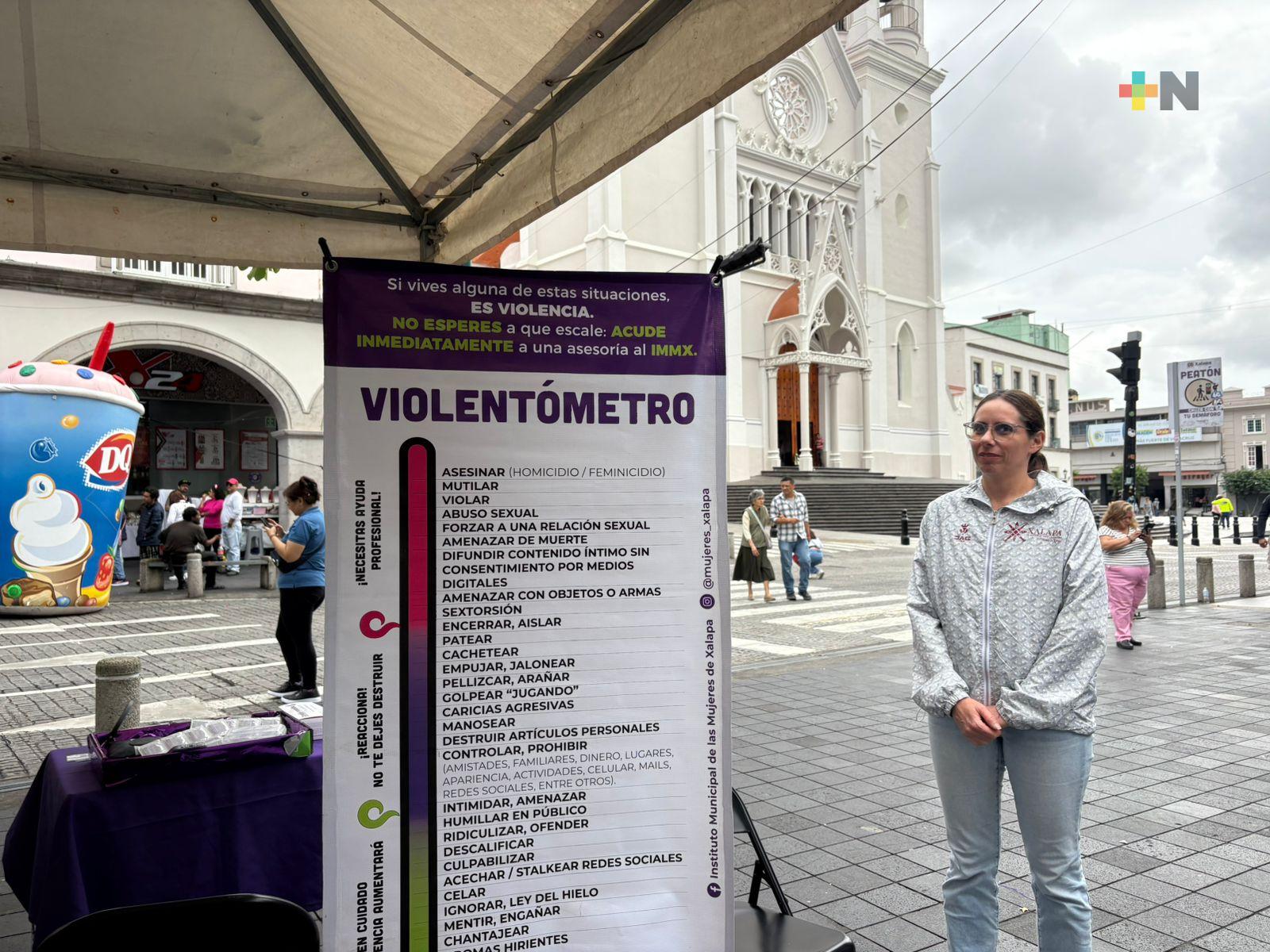 Cerca de 700 xalapeñas han sido orientadas para usar la app Veracruzana Protegida