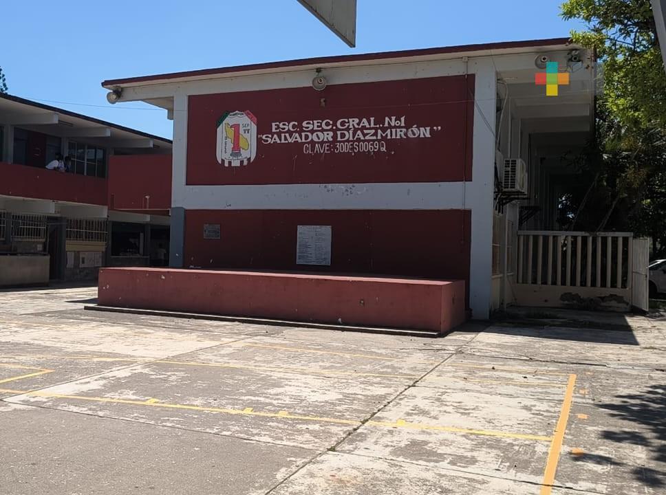 Piden construir domo en secundaria de la ciudad de Veracruz