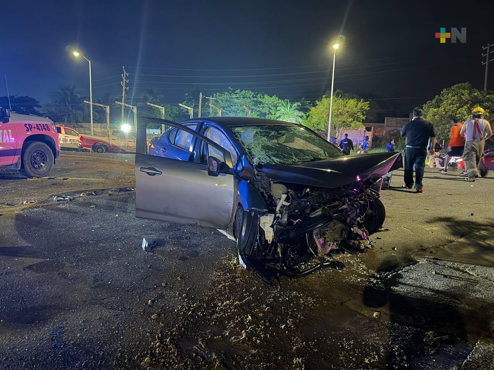 Cinco accidentes en Coatzacoalcos; todos vinculados al consumo de alcohol