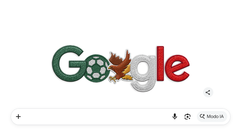 Google celebra el inicio del Mundial 2026