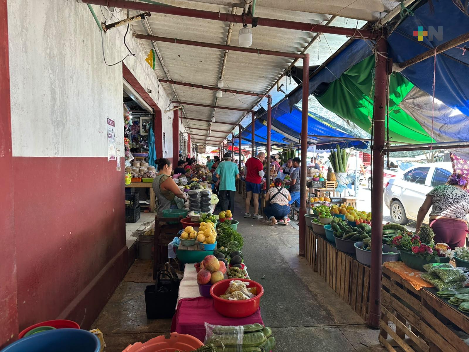 Pasillo campesino del Mercado Morales mantiene viva la tradición y el comercio local