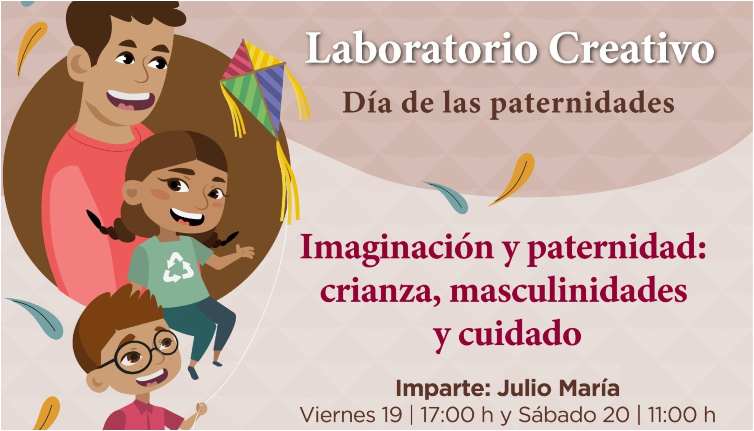 Con laboratorio creativo promueve Secver paternidad responsable