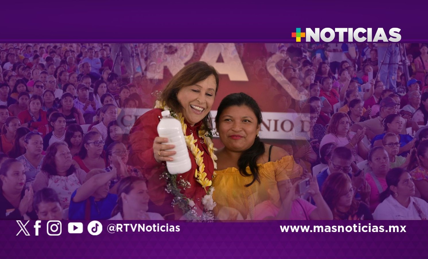 La seguridad también se construye con oportunidades para las familias: Rocío Nahle