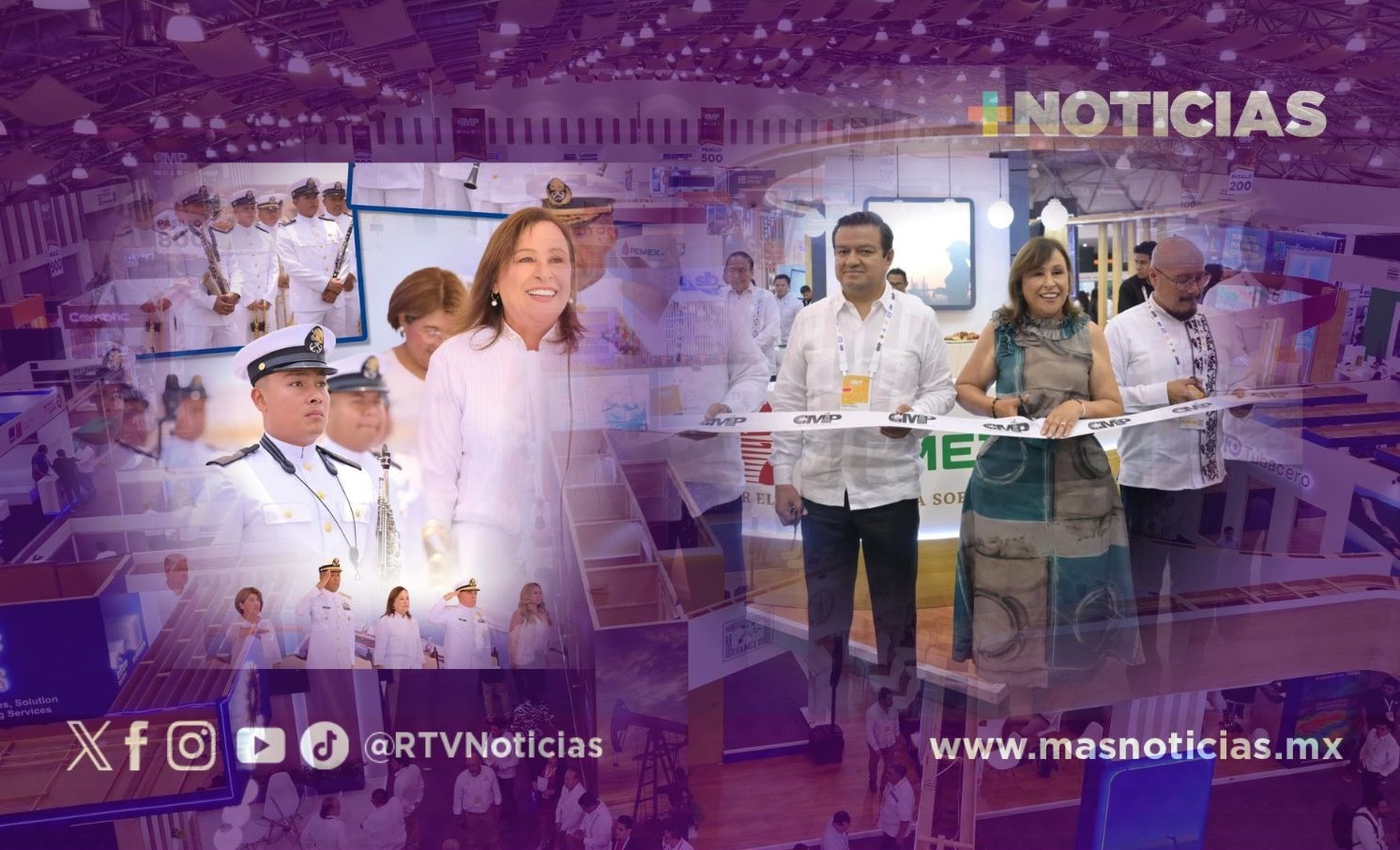 Medios de comunicación resaltan liderazgo de Rocío Nahle en defensa marítima y soberanía energética