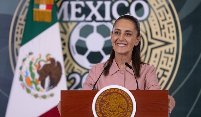 Los 520 boletos para el Mundial de Futbol que llegaron al Gobierno de México se regalaron a ganadores del Mundial Social: Presidenta