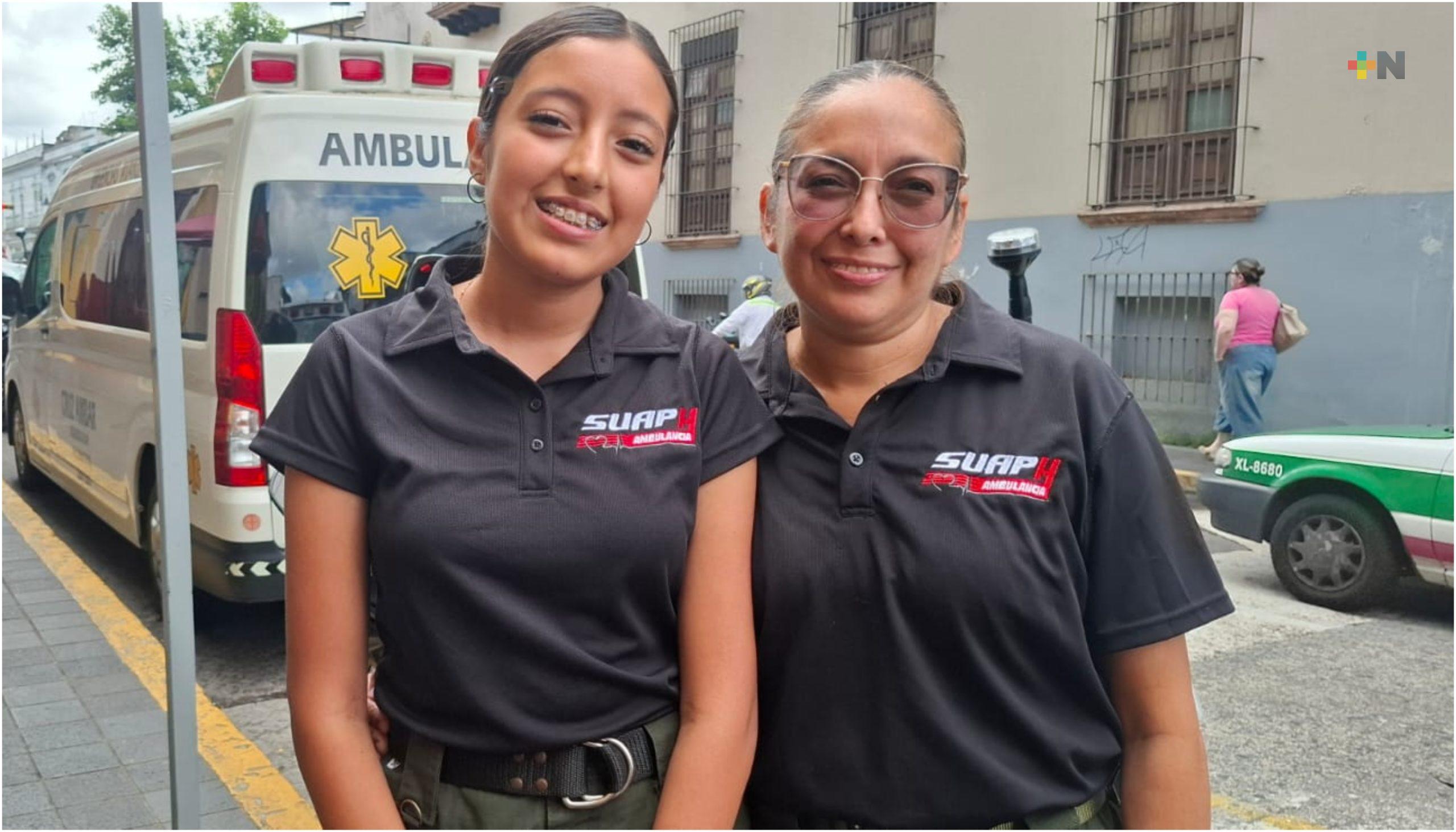 Socorristas celebran su día destacando la participación femenina