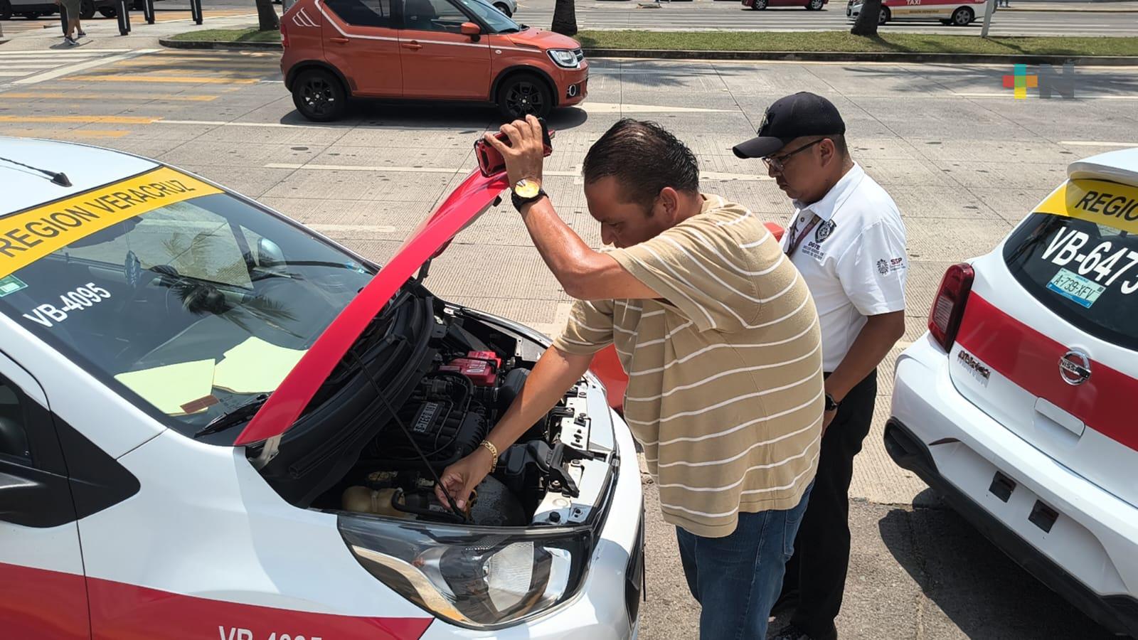 Revista vehicular inició en Boca del Río