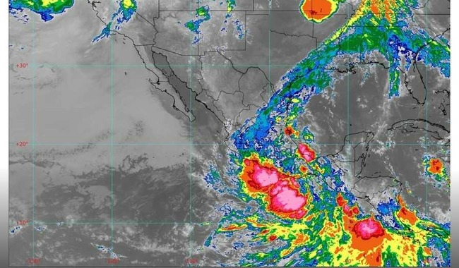 Tormenta tropical «Boris» se localiza a 80 km de Guerrero