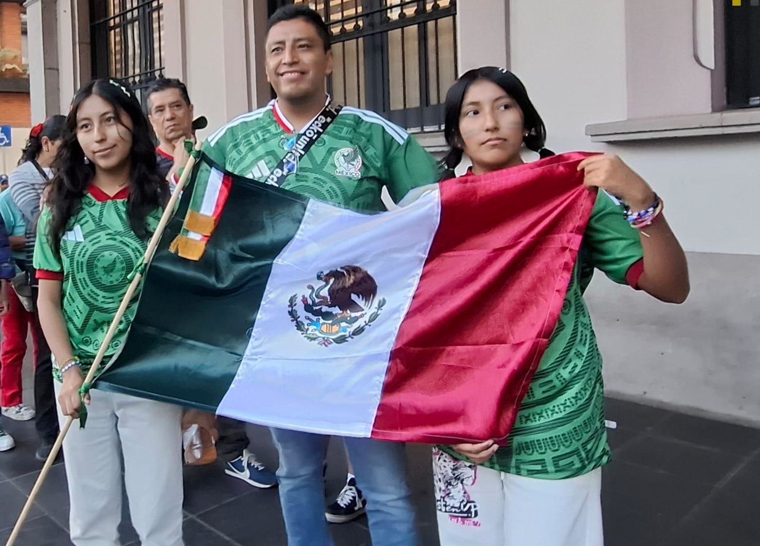 Familias ya preparan el apoyo a México ante Inglaterra