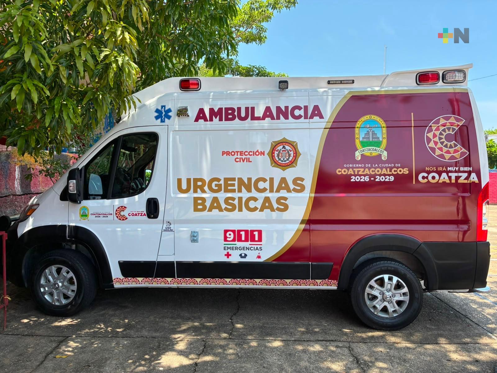 Coatzacoalcos contará con nuevas ambulancias y patrullas | MÁSNOTICIAS