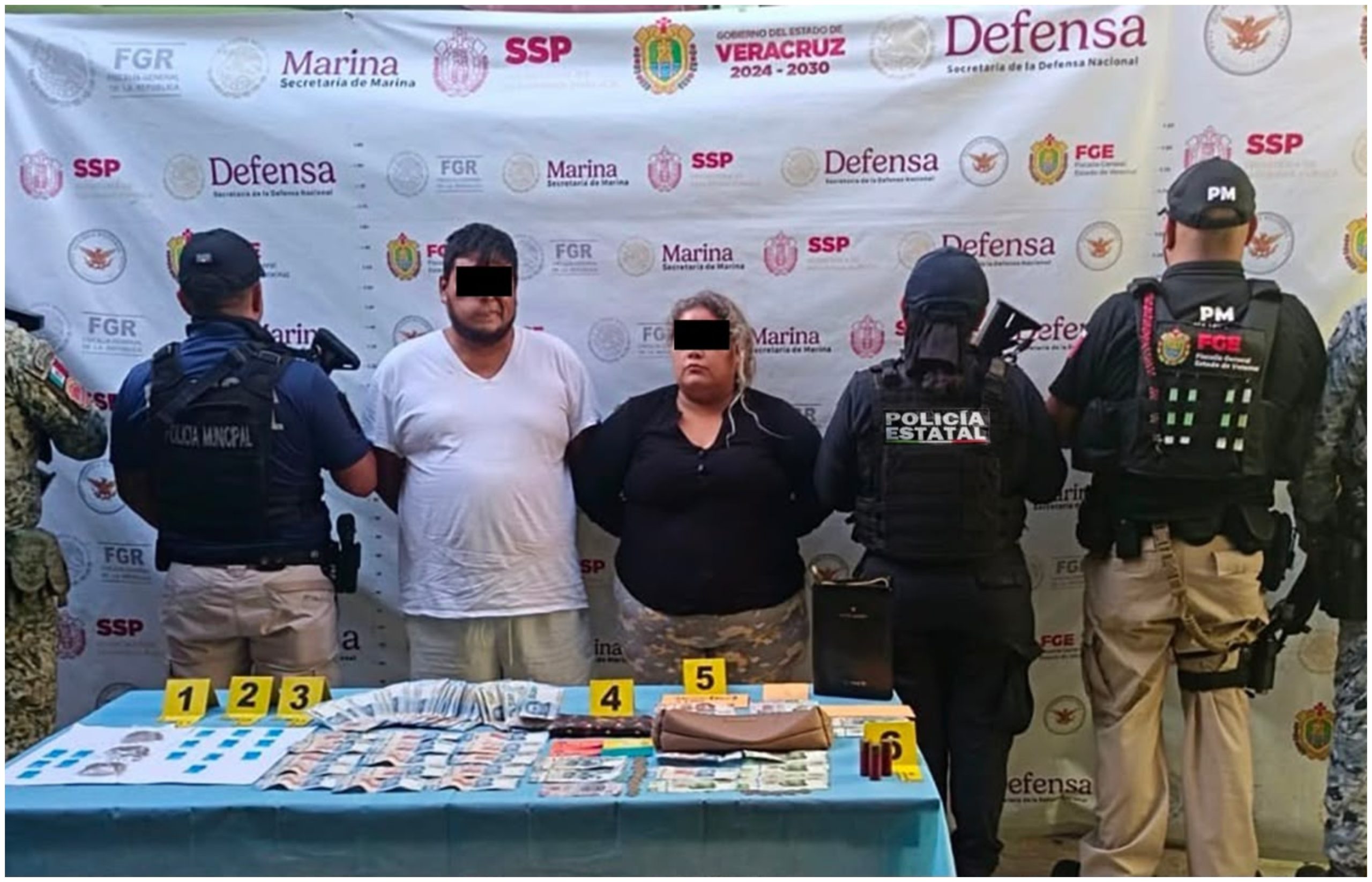 Aprehende SSP a 19 personas y decomisa 150 dosis de presunta droga