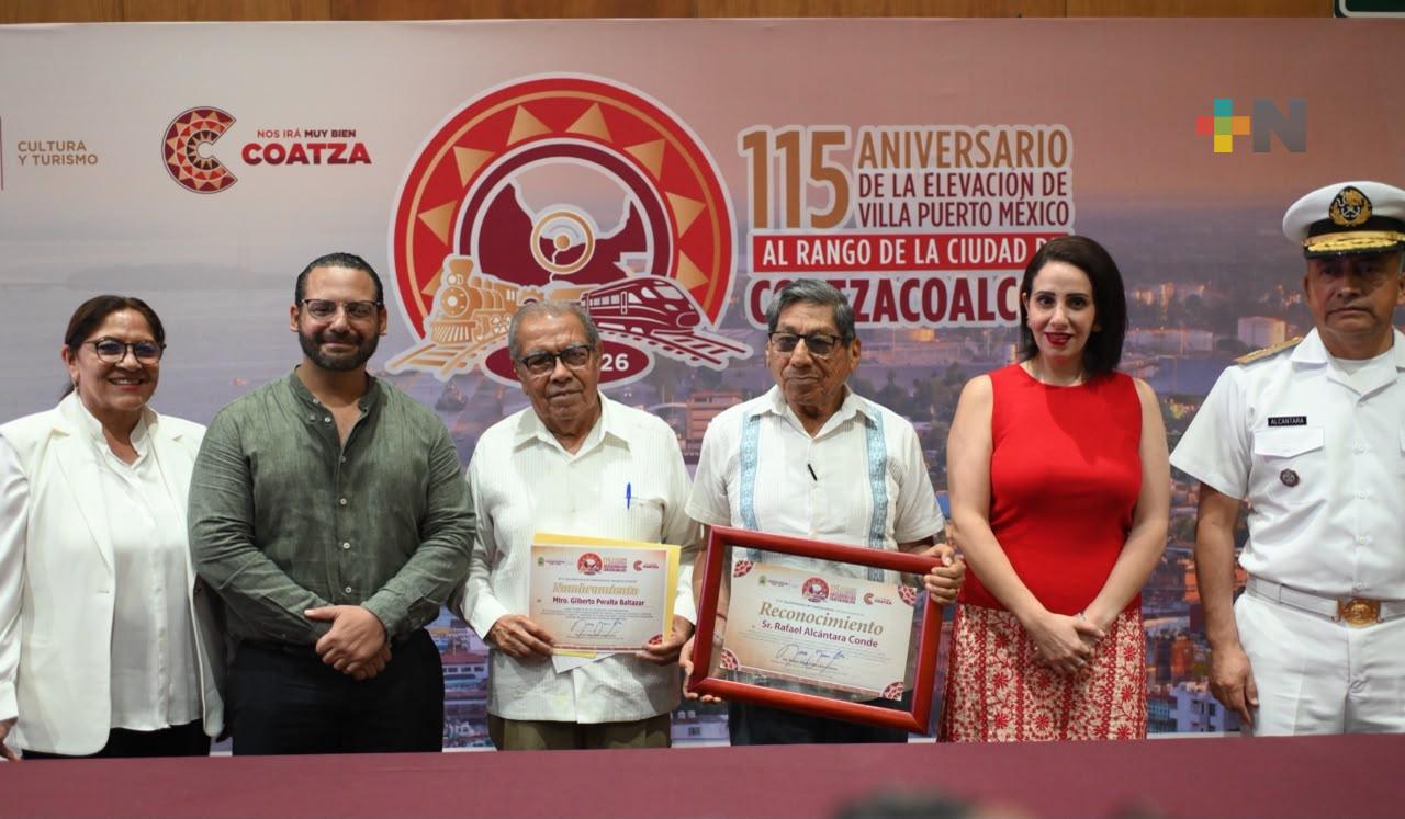 Coatzacoalcos conmemoró el 115 aniversario de su elevación a ciudad