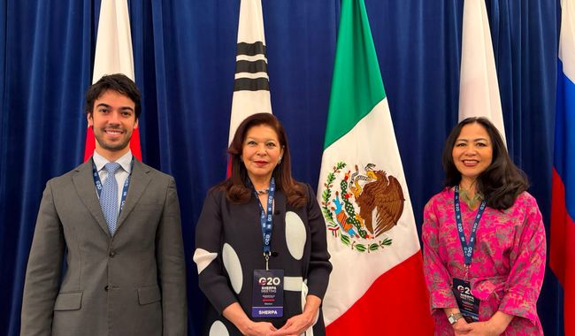 Consolida México presencia en el G20 durante la segunda Reunión de Sherpas