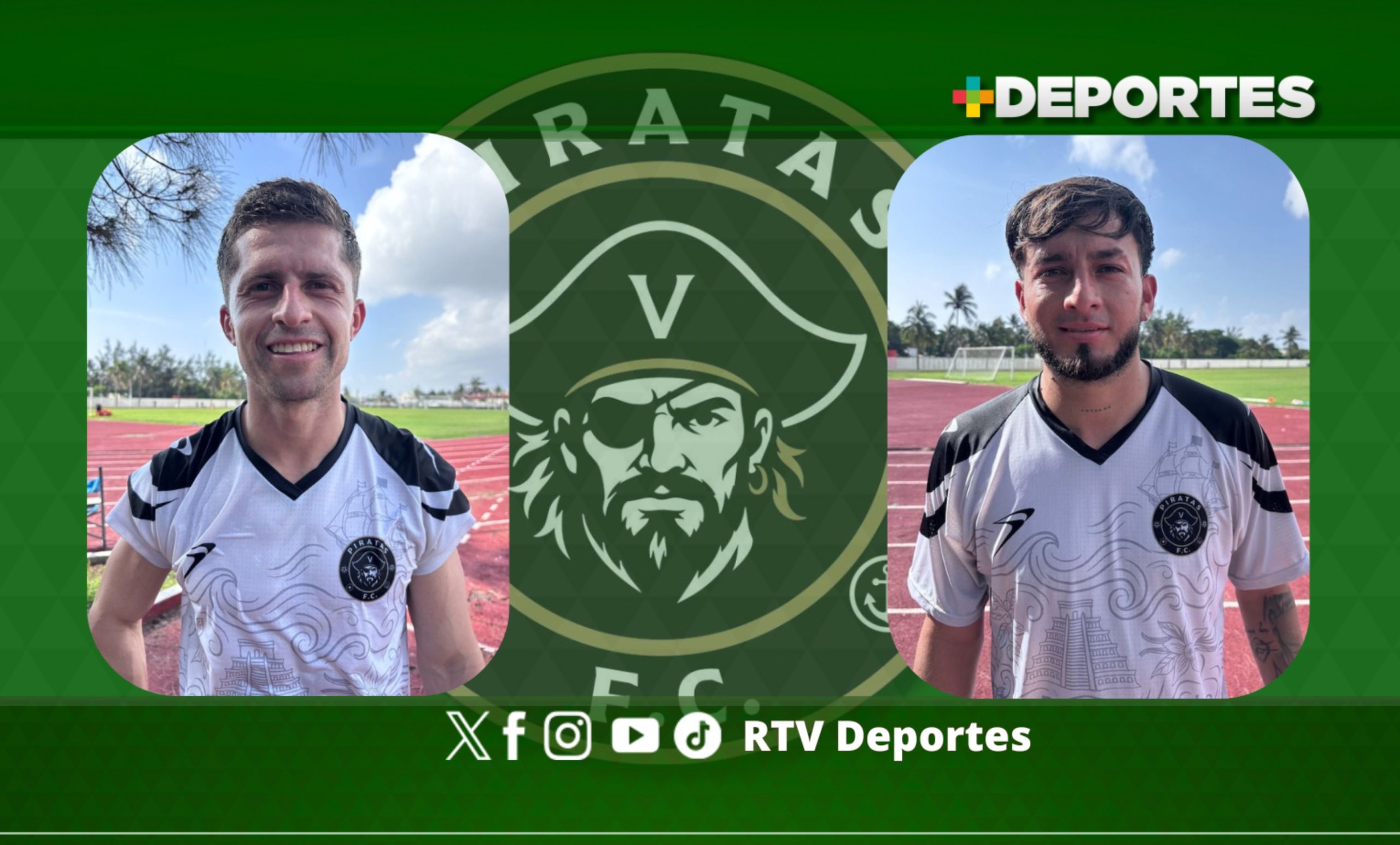 Diego Cruz y José Hernández  se incorporaron a Piratas FC
