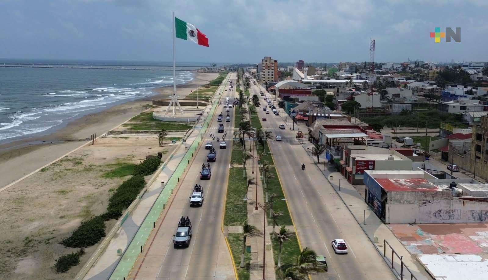 Elementos de seguridad vigilarán la transmisión del partido México vs Inglaterra en Coatza
