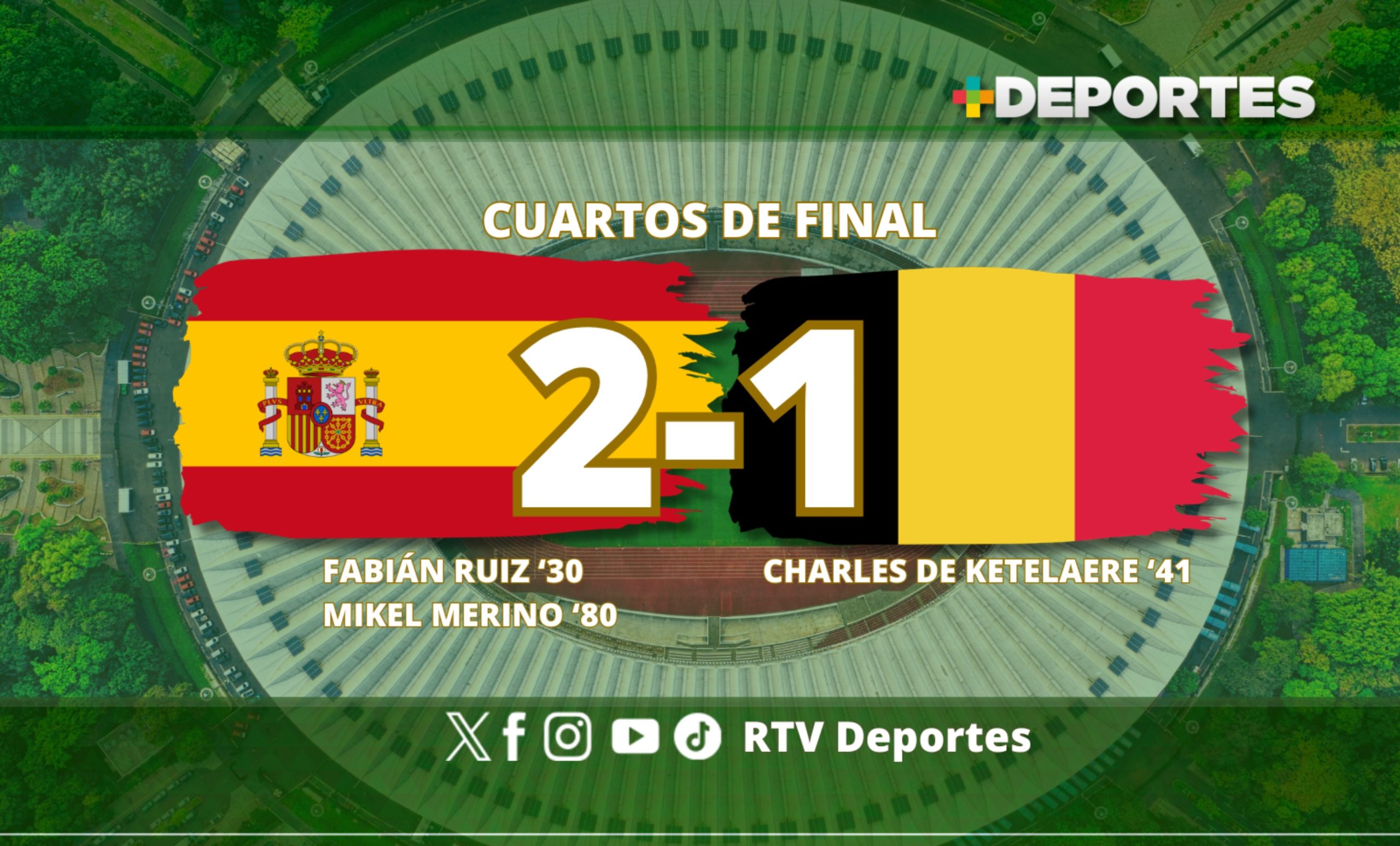 España enfrentará a Francia en semifinales