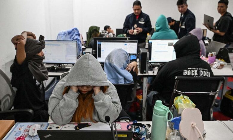Estafas digitales en Asia