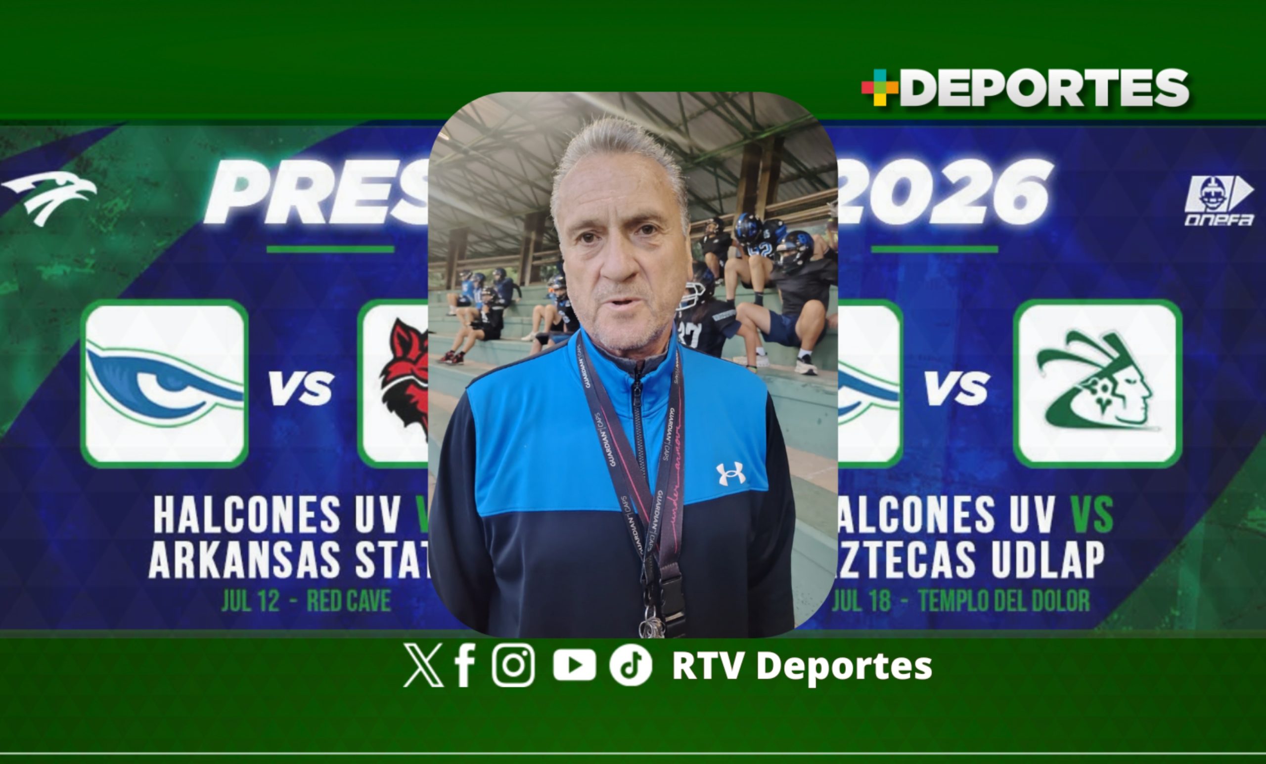 Disputará Halcones encuentros de preparación en ONEFA