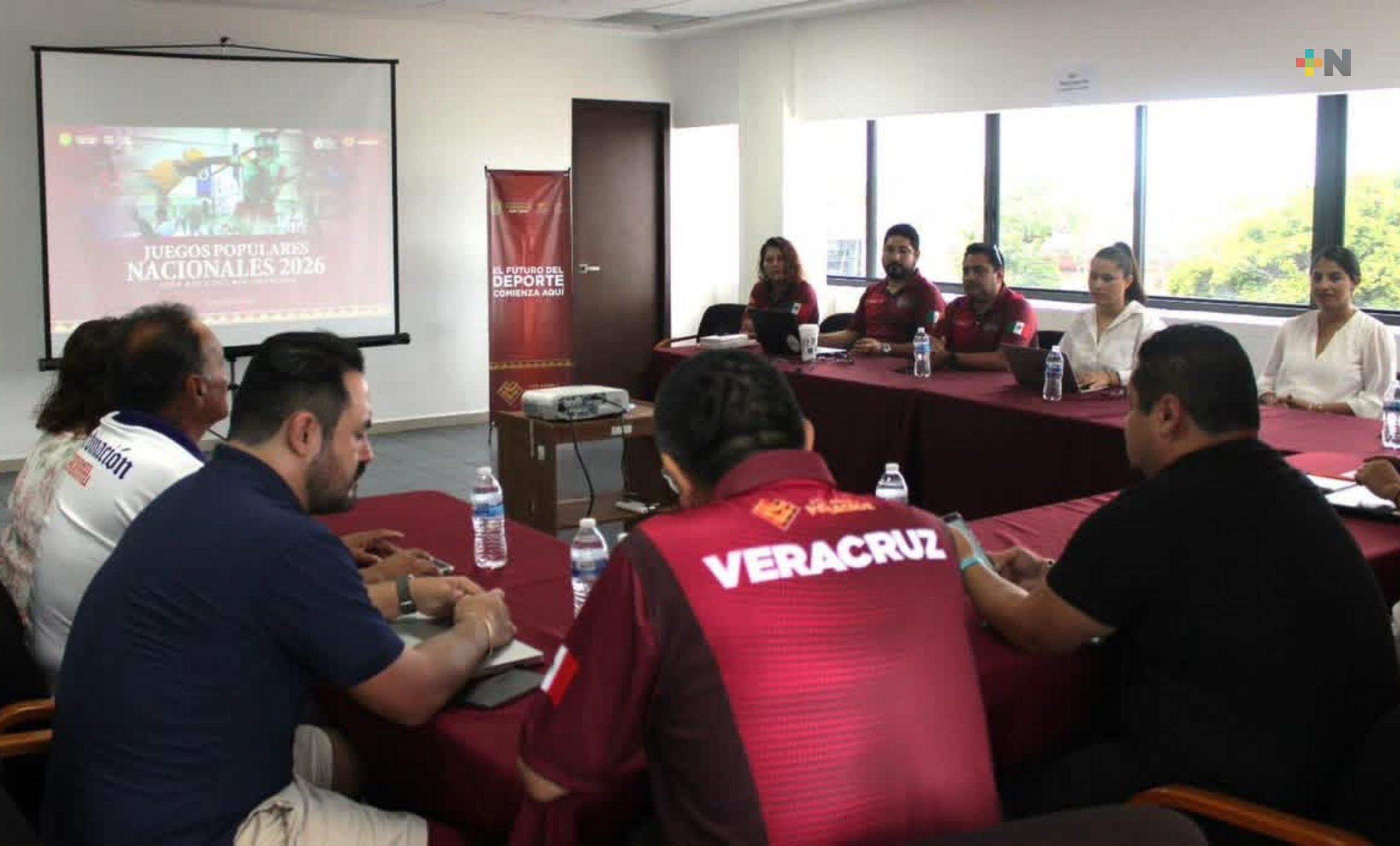 Veracruz avanza para recibir los Juegos Nacionales Populares