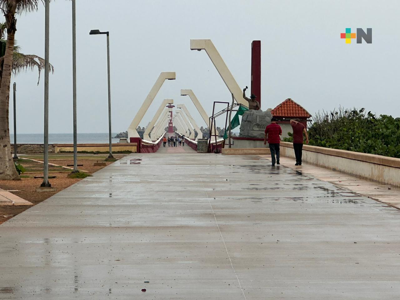 Lluvias y tormentas aisladas en Veracruz, mayores acumulados en centro y sur