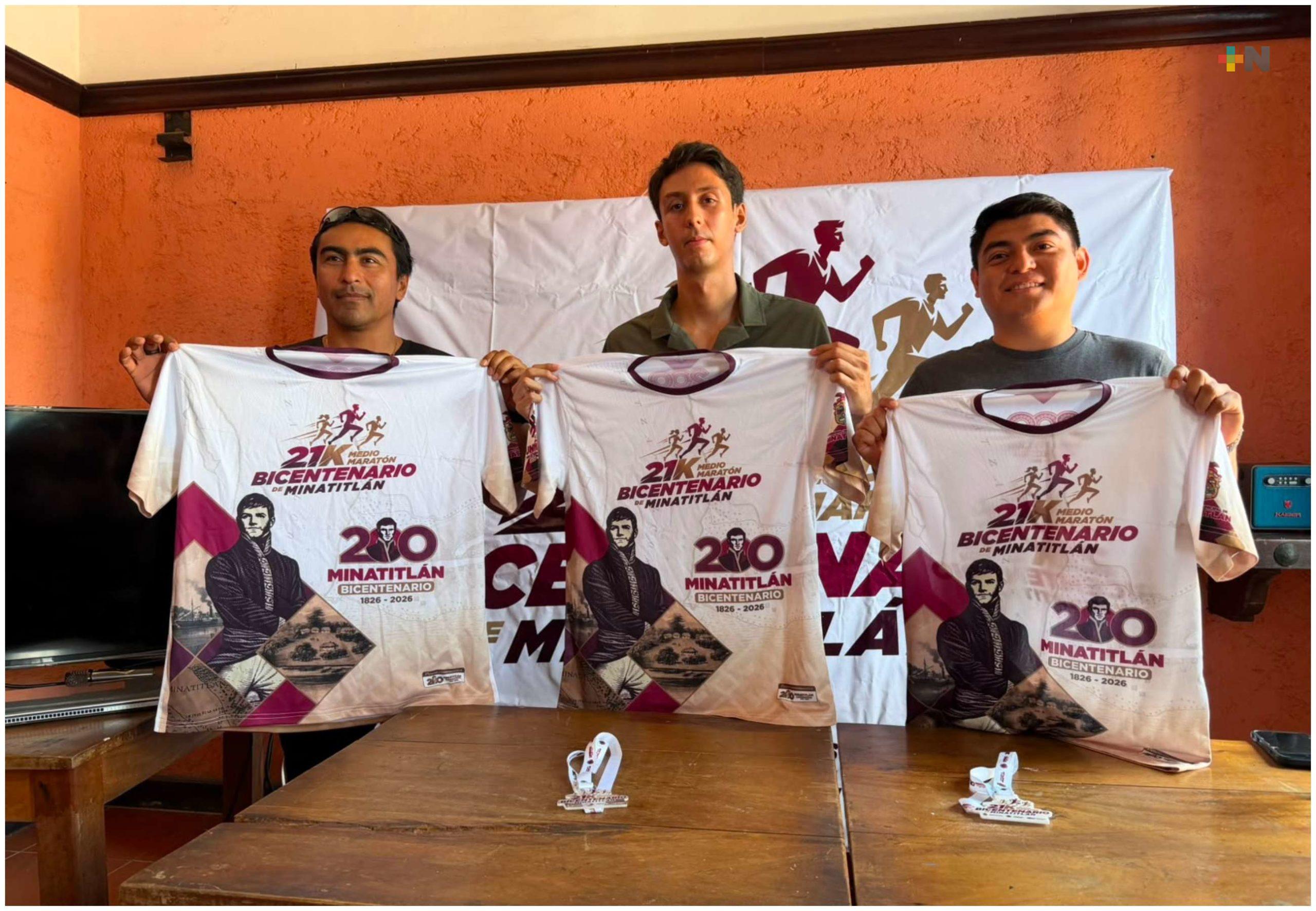 Realizarán Medio Maratón Bicentenario en Minatitlán
