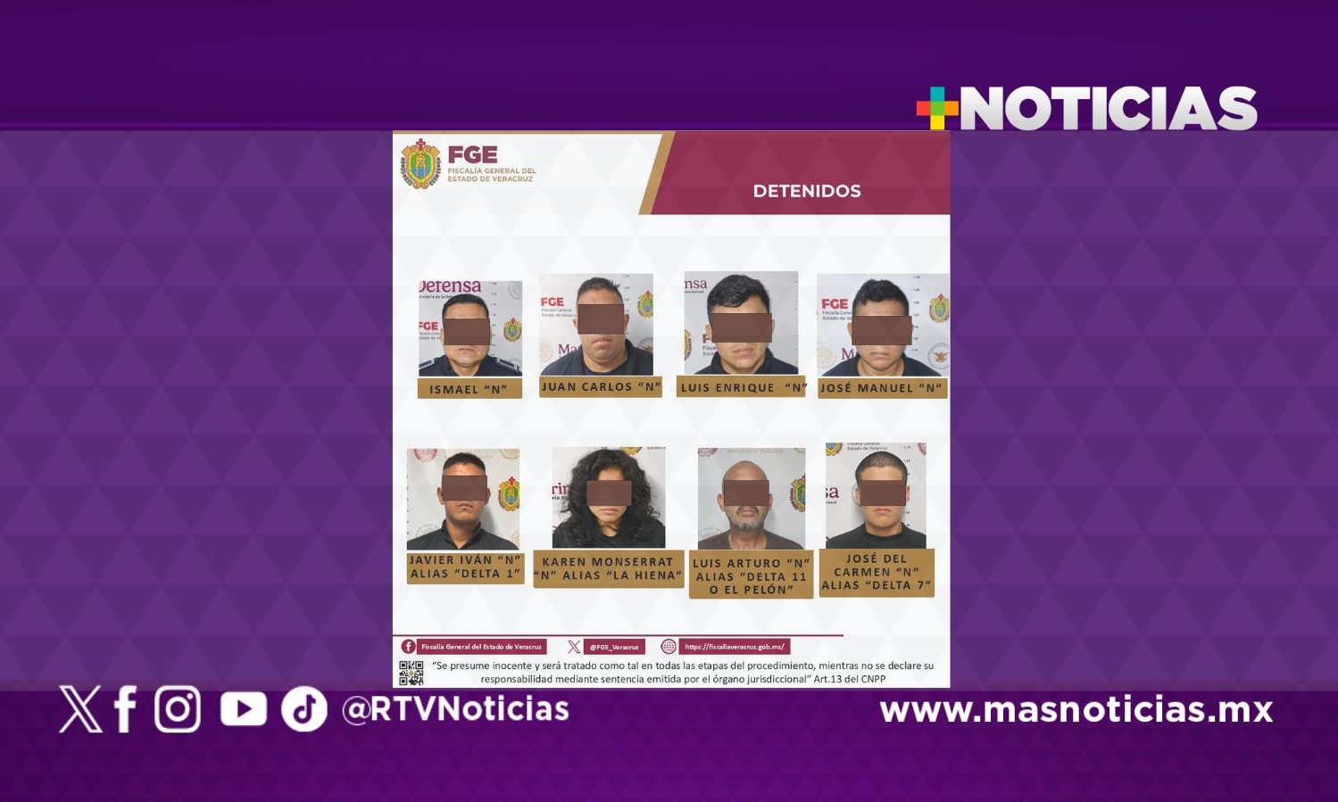 Ocho detenidos por homicidio de periodista; investigación ministerial esclarece el caso