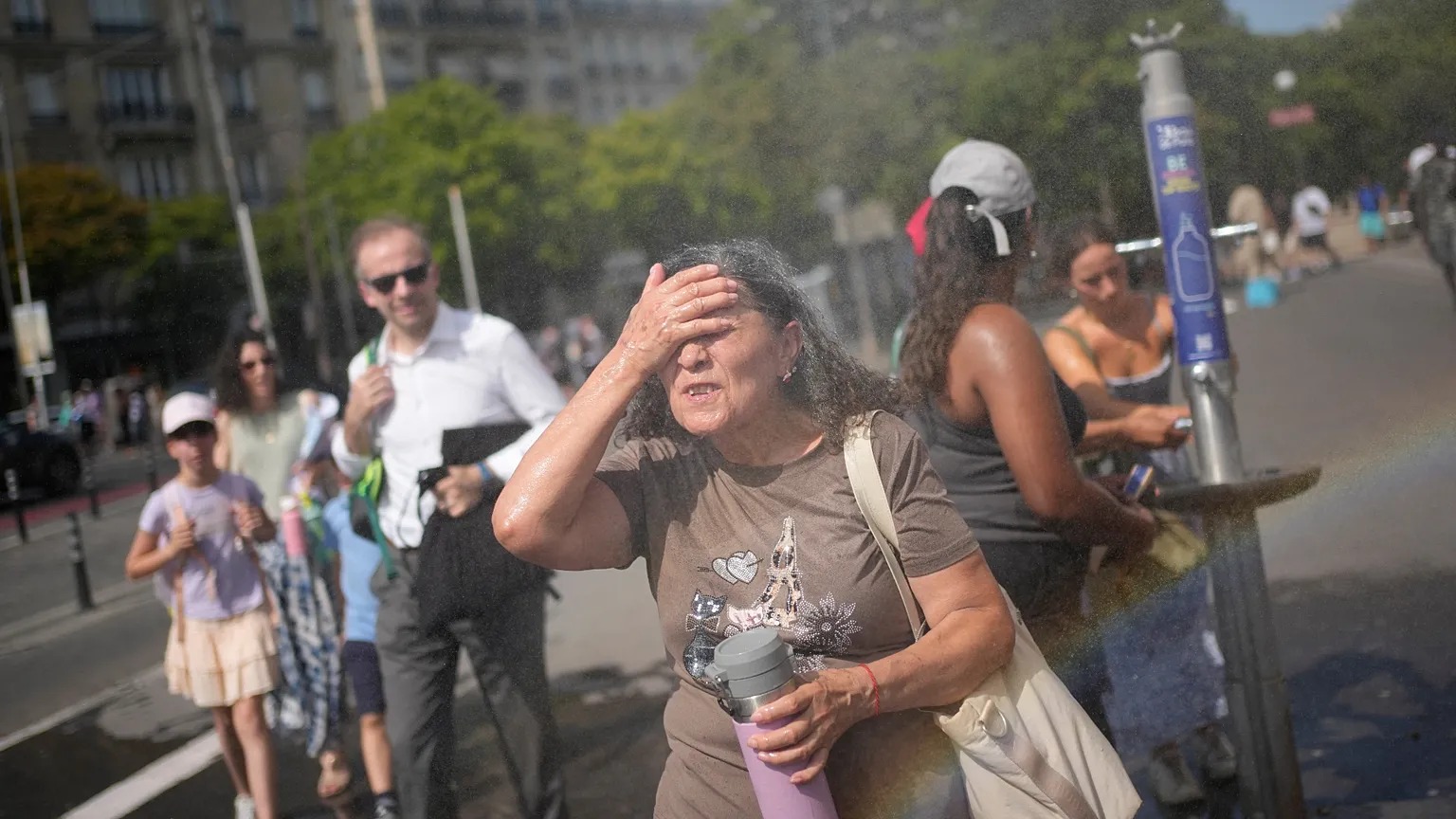 Ola de calor en Francia