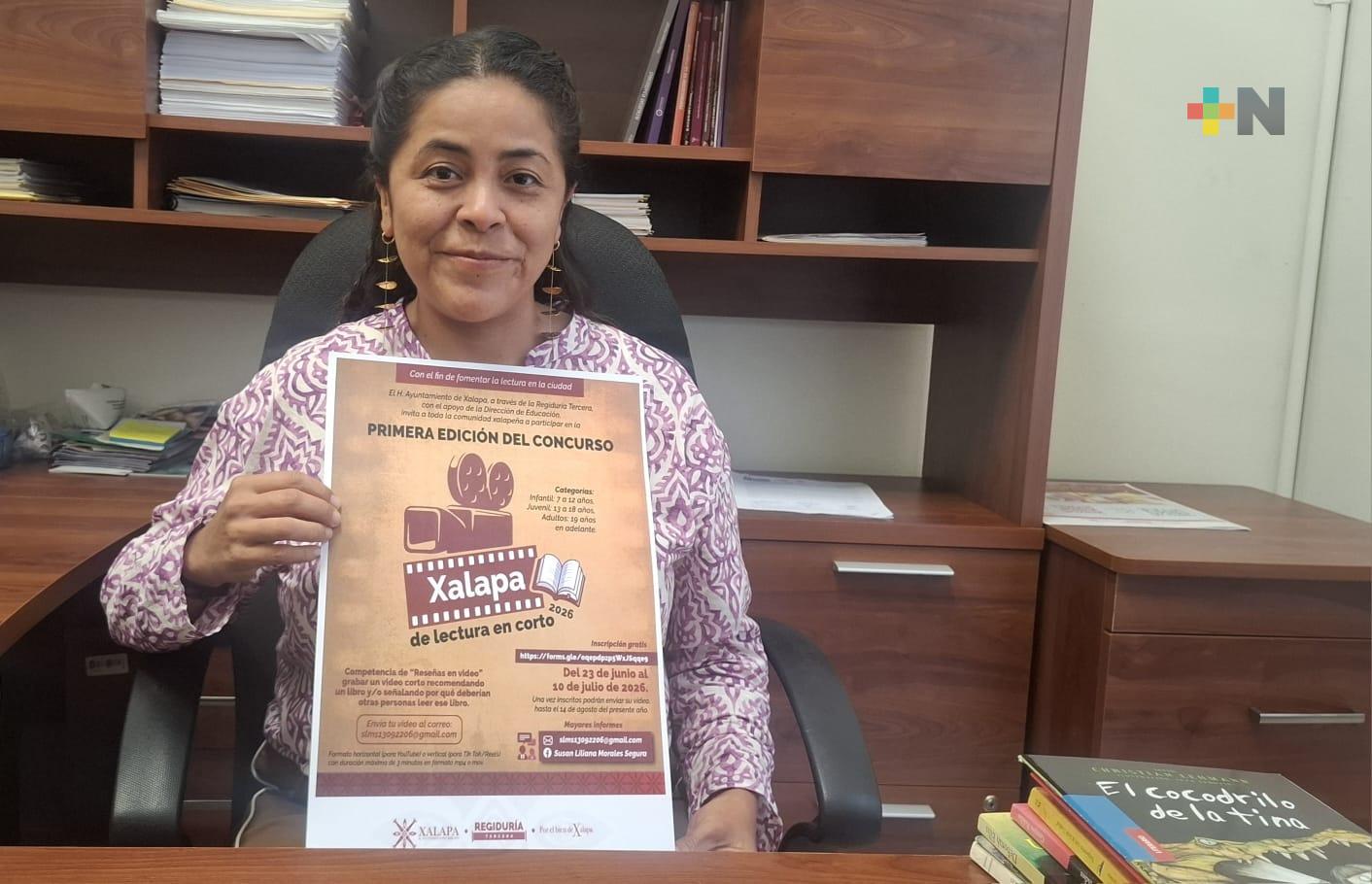 Invitan a participar en el concurso “Xalapa Lectura en Corto”