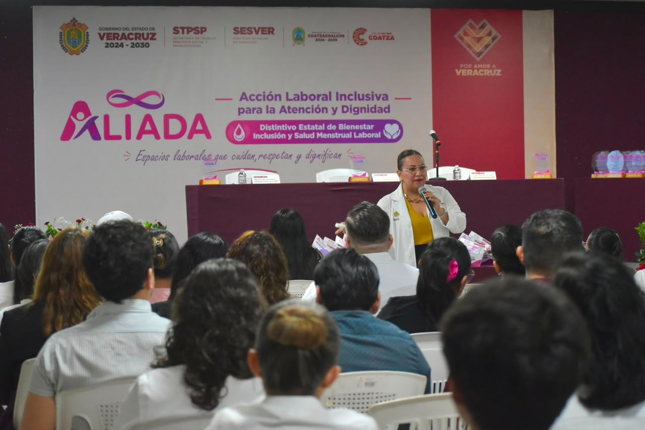 Reconoce STPSP a 43 centros laborales de Coatzacoalcos con distintivo ALIADA