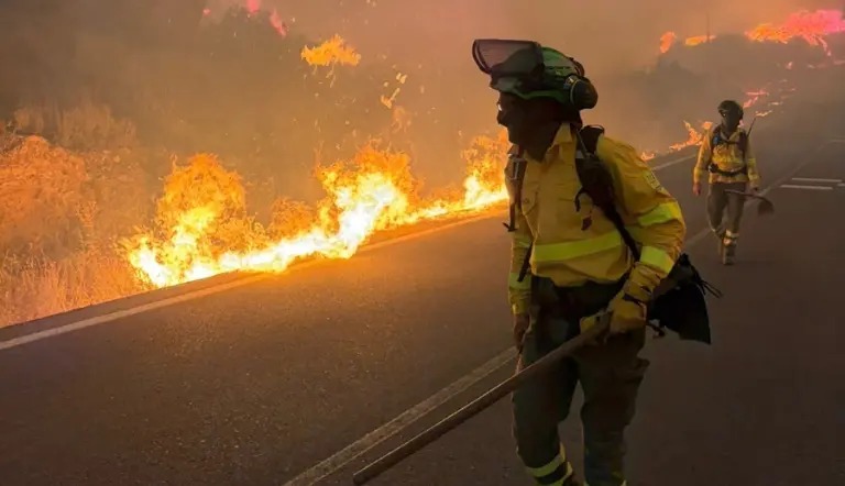 Incendio forestal en España