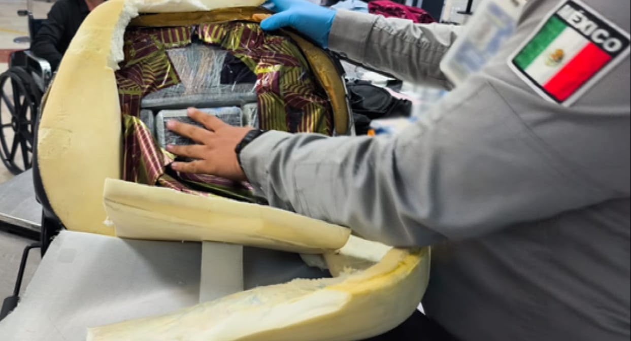 Encuentran 12 kilos de cocaína en insólito escondite en Quintana Roo