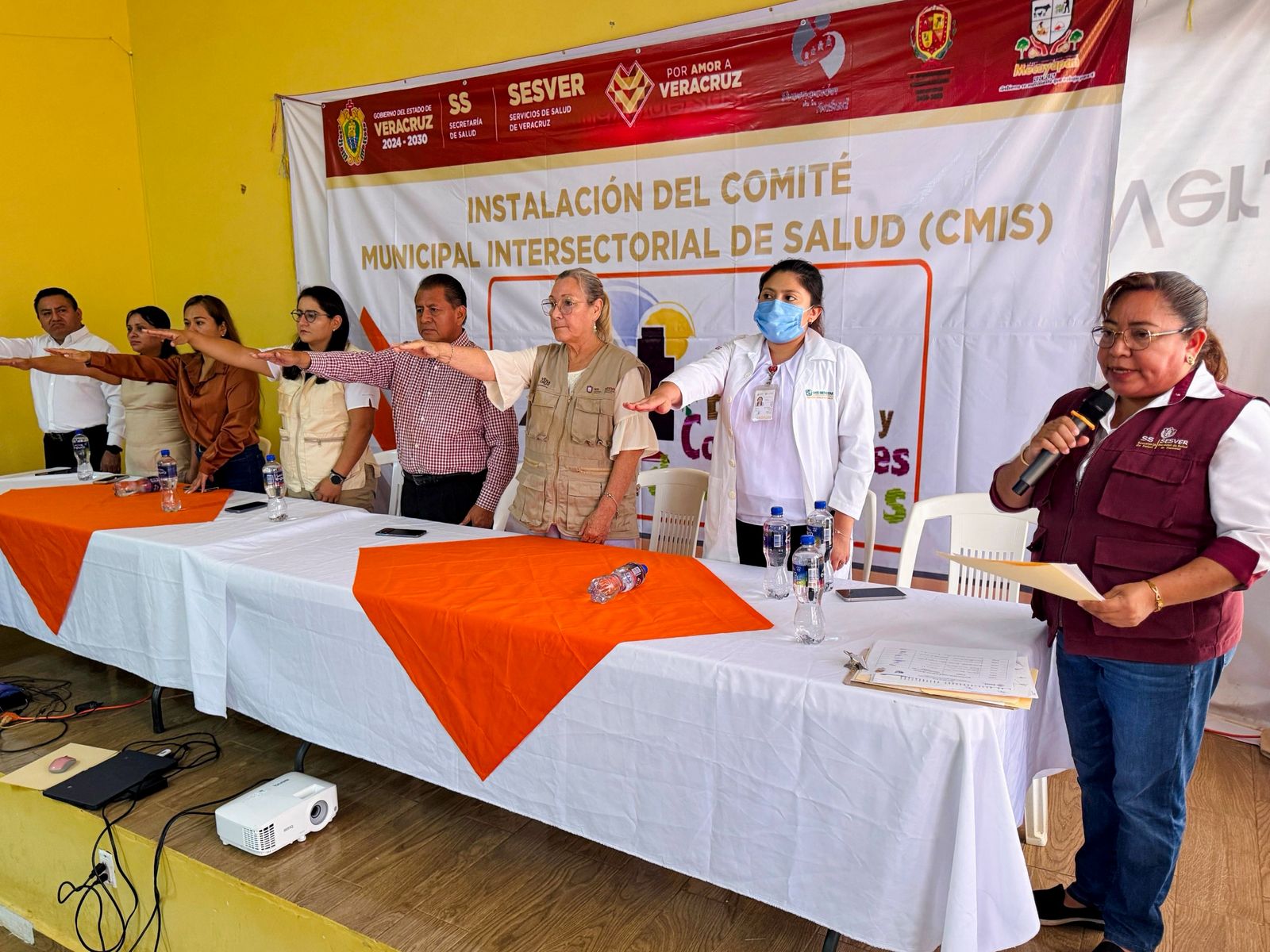Secretaría de Salud amplía coordinación con municipios mediante instalación de Comités
