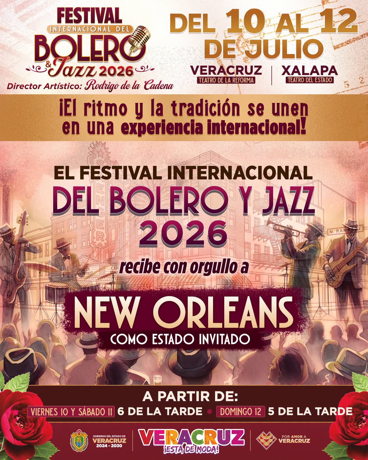 Este viernes arranca segundo Festival Internacional del Bolero y Jazz 2026